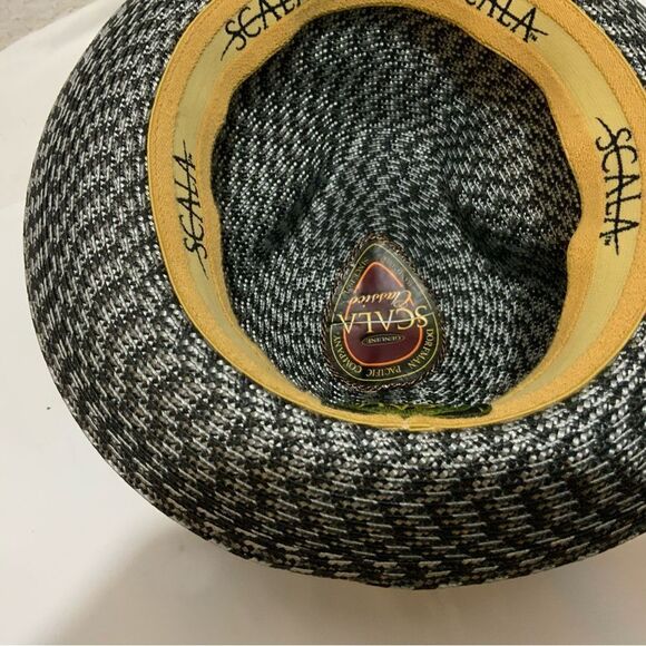 Scala Men's Dress Hats Hats Paper braid fedora size medium from Scala - Picture 8 of 12